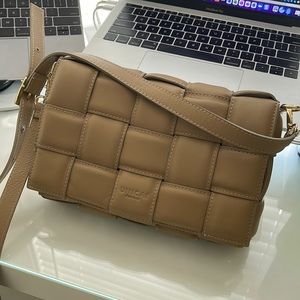 Unica! Firenze Woven Leather Handbag